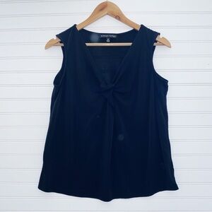 Black sleeveless blouse Size Medium